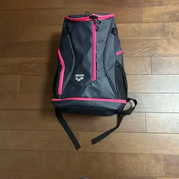 arena 백팩 그레이/핑크