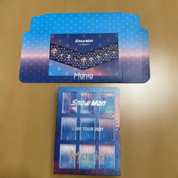 SnowMan LIVETOUR 2021 Mania 초회 한정판 DVD