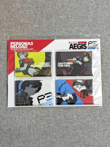 P3R 페르소나3 리로드 캔뱃지 세트