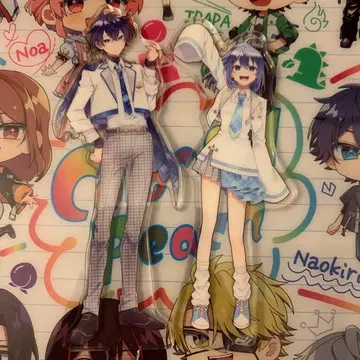 컬러풀 피치 바라피치 나오키리 루나 아크릴 스탠드