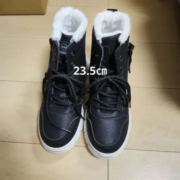 여성용 스니커즈 통굽 부츠 보아