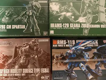 건담 프라모델 HG 아이자크 기동동형 자크 짐 스파르탄 기라 줄루