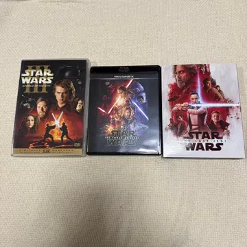 스타 워즈 DVD 블루레이 3개 세트