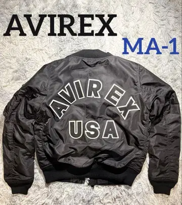 AVIREX MA-1 자켓 블랙