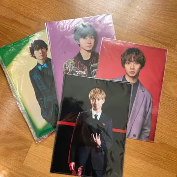 트래비스 재팬 나카무라 카이토 클리어 파일 세트