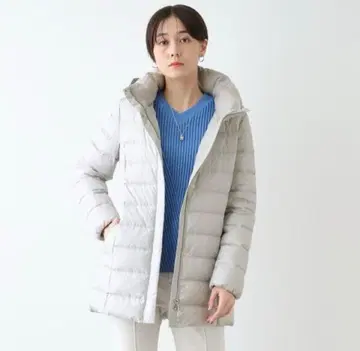 INDIVI 미들 기장 워셔블 다운 코트