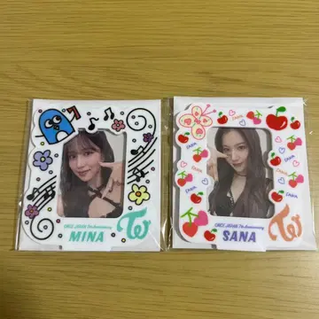 TWICE 사나 미나 포토 카드 스탠드