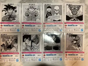 드래곤볼 40주년 G상 클리어 파일 9장 세트