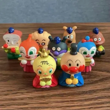 모여라 호빵맨 히나마쓰리 손가락 인형 피규어 9체 세트