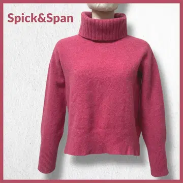 SPICK AND SPAN 울 캐시미어 터틀넥 니트 F [ 228