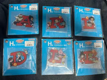 드래곤볼 아크릴 스탠드 캐릭터 세트 6점