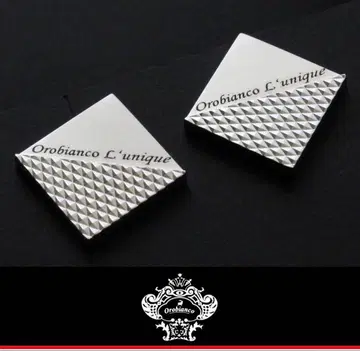 7615 오로비안코 커프스 정가 8,800엔 실버 커프스 단추 ~ 새상품