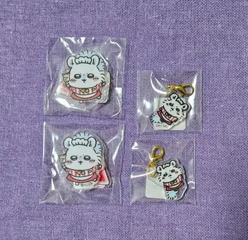 치이카와 치이카와 레스토랑 아크릴 스탠드 참 모몽가 4개 세트