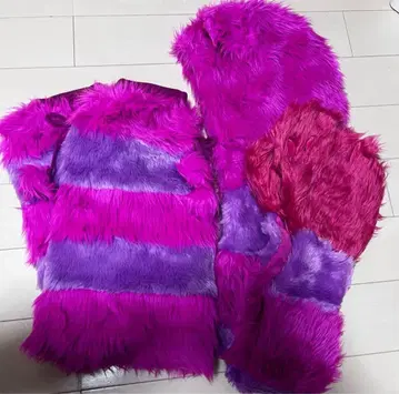 체셔 고양이 체셔 고양이 머플러 팬캡 레그 워머