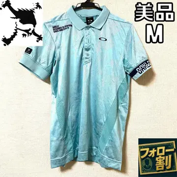 [팔로우 할인] 새상품급 오클리 스컬 남성용 피케 셔츠 M 박스 로고