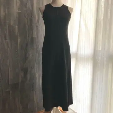 FREE'S MART 미사용 새상품 롱 맥시 길이 리브소 블랙 원피스