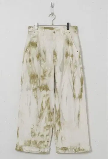 [ 새상품 ] CASPER JOHN 페인트 페인터 팬츠 사이즈 M