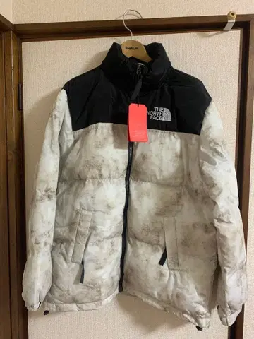 THE NORTH FACE 다운 자켓 3XL 화이트/블랙