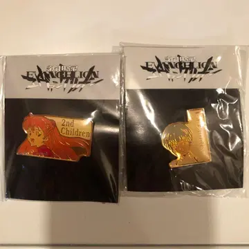 에반게리온 핀 배지 세트