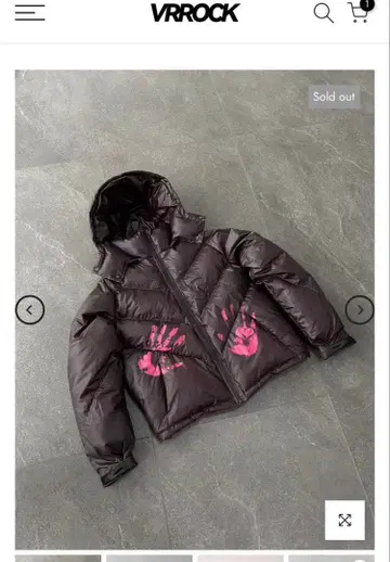 VRROCKCLO 다운 자켓 HEAT REACTIVE PUFFER