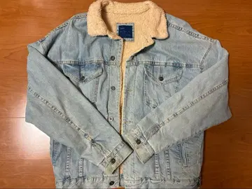 ZARA MAN 보아 안감 데님 자켓 XXL