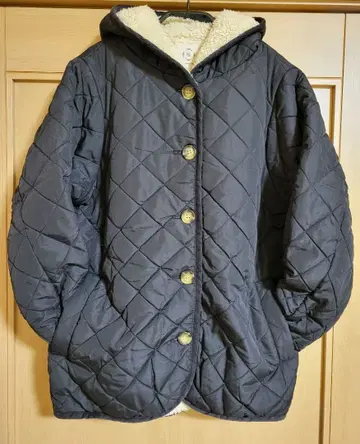 SM2 퀼팅 보아 안감 후드티 자켓