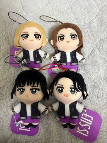 [ 4인 세트 ] IS:SUE 마스코트 봉제 인형 GiGO 한정판