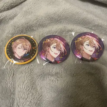 니지산지 IMPACT 태양조 캔뱃지 후라 카나토 세트