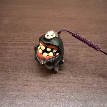 센과 치히로의 행방불명 카오나시 변신 스트랩 키링 방울 딸랑딸랑 근부