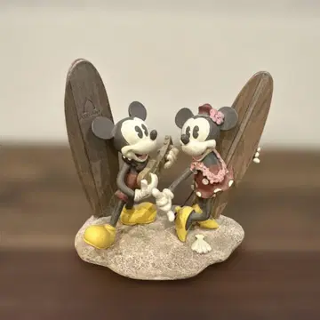 미키 미니 서핑 피규어 하와이 라우아니