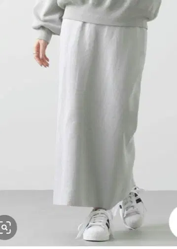 그레디 브릴리언트 라메 니트 타이트 스커트