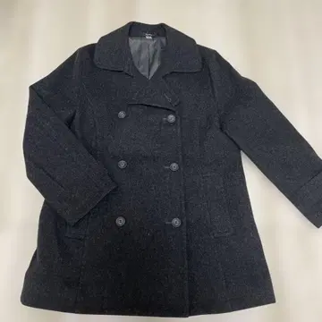 빅 도쿄 다크 그레이 피 코트 M 사이즈