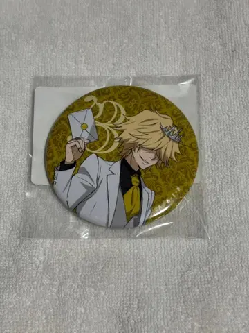 가정교사 히트맨 REBORN DMM 스크래치 화이트 수트 캔뱃지