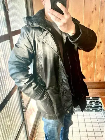 새상품급 ABX 밀리터리 플라이트 자켓 L 사이즈 상당 AVIREX