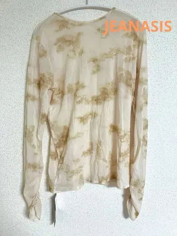 새상품 미사용 JEANASIS 토와르 드 주이 시어 LST 시어 탑