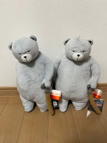 원피스 레코 멤버즈 하이킹 베어 봉제 인형 2개 세트