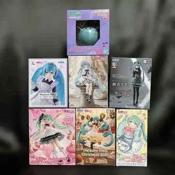 [ 미개봉 새상품 ] 하츠네 미쿠 피규어 세트 [ 무료배송 ]