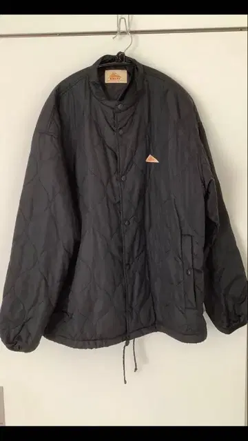 KELTY 블랙 퀼팅 자켓