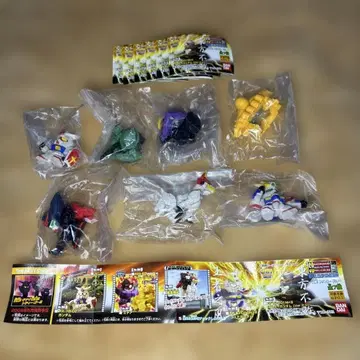 SD 건담 풀컬러 추격! 트리플 돔 7종 세트 북 포함 미개봉