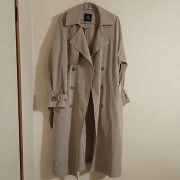 nano universe 베이지 트렌치코트
