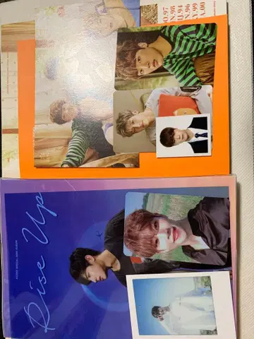 Rise Up CD 세트와 AutumnstoryMinialbum 세트