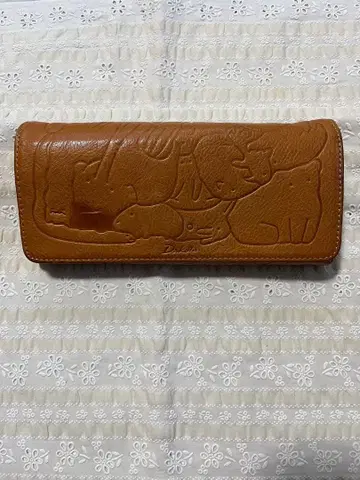 다코타 아니마레 장지갑 머스타드