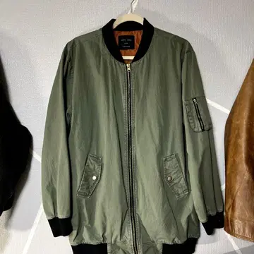 LOVE TREE MA-1 자켓 L 사이즈 올리브 그린