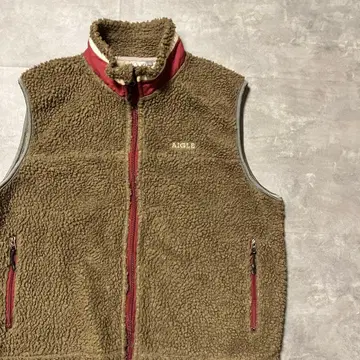 레어 사이즈 AIGLE 보아 플리스 베스트