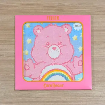 미개봉 페이러 PLAZA 한정판 케어베어 손수건 플라자