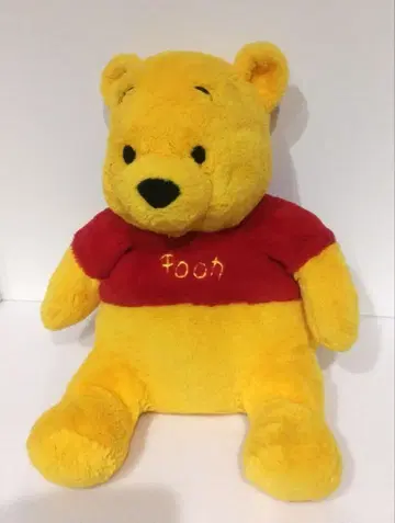디즈니 푸우 플러피 플러시 BIG 봉제 인형 천 택 없음