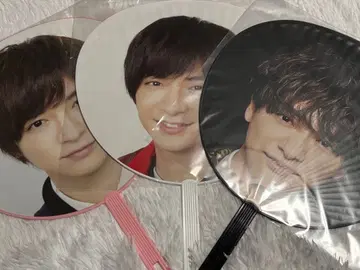 Hey! Say! JUMP 치넨 유리 부채 세트