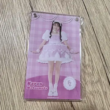 FRUITS ZIPPER 3주년 복권 아크릴 섀도우 박스 마츠모토 카렌