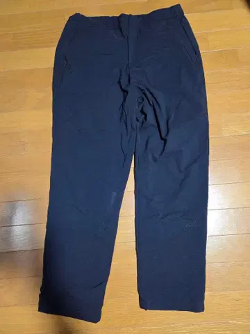 UNIQLO HEATTECH 네이비 캐주얼 팬츠 XL