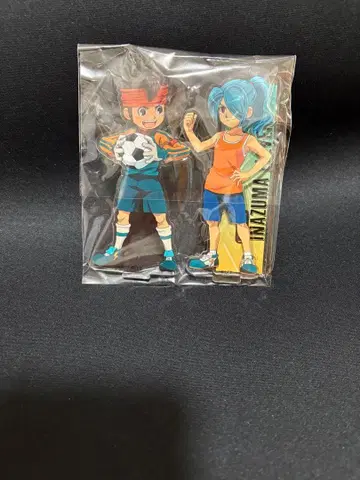 이나즈마 일레븐 제비뽑기당 아크릴 스탠드 엔도&카제마루